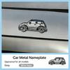 For MINI Cooper Metal Car Badge 3D Shaped Emblem Decal Universal for All MINI Models Waterproof Exterior Decoration