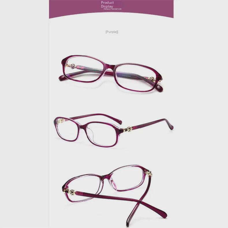 Элегантные женские металлические очки для чтения с защитой от дальнозоркости и синего света