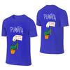 Plantifa Billy Fitness Reversible Tshirt Fresh Girlish Feeling Seamless Splicing Unisexs Tshirts