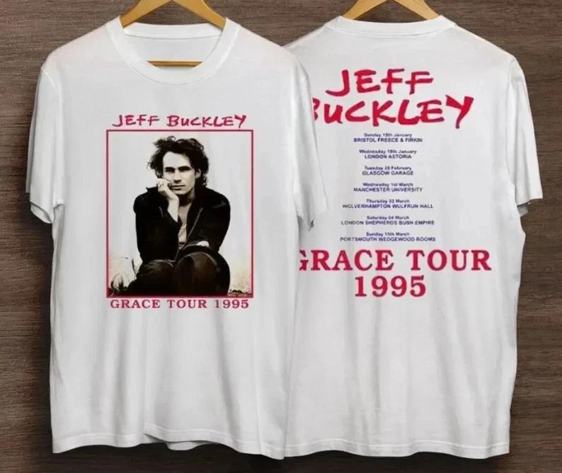 Футболка Jeff Buckley Grace Tour 1995, Винтажная футболка с концерта Jeff Buckley 90-х