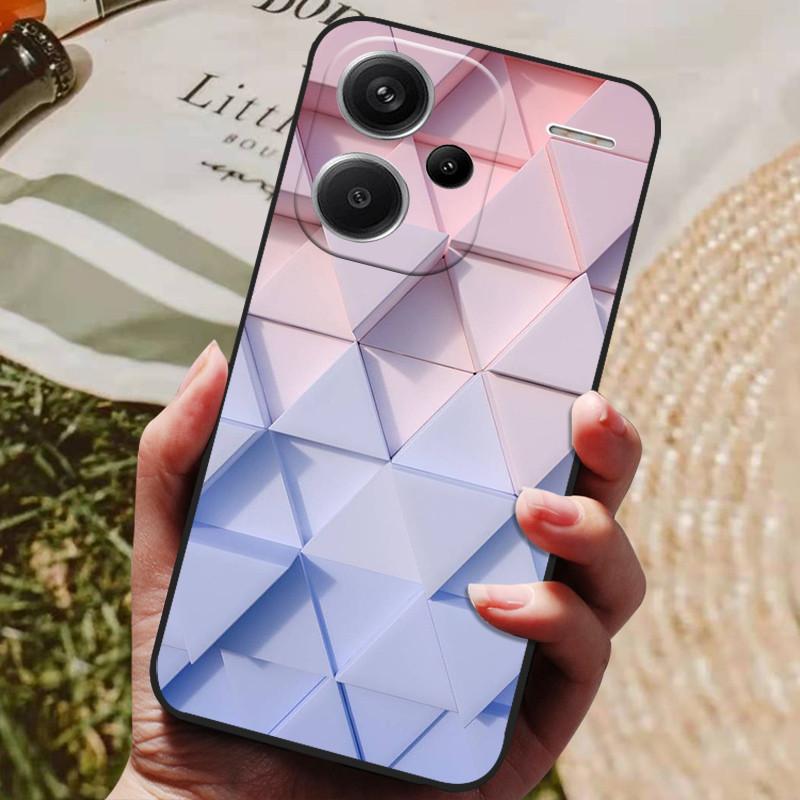 Для Xiaomi Redmi Note 13 Pro Plus Чехол Силиконовая Задняя Крышка Чехол для телефона для Redmi Note13 Pro Plus 13 Pro+ Чехлы Мягкий бампер coque