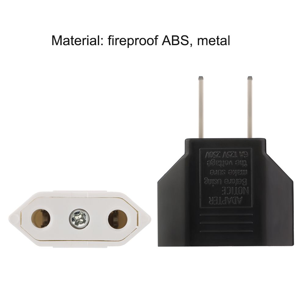 Supply Charger Socket Electric Plug Converter EU Plug Adapter Power Adapter Plug Adapter US To EU