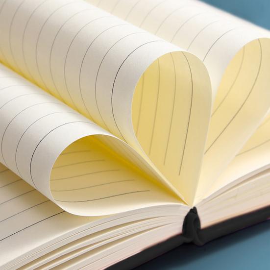 Elegant Notebook with 280 Pages Thickened Faux Leather Cover Elegant Writing Experience Office Workplace Notebook