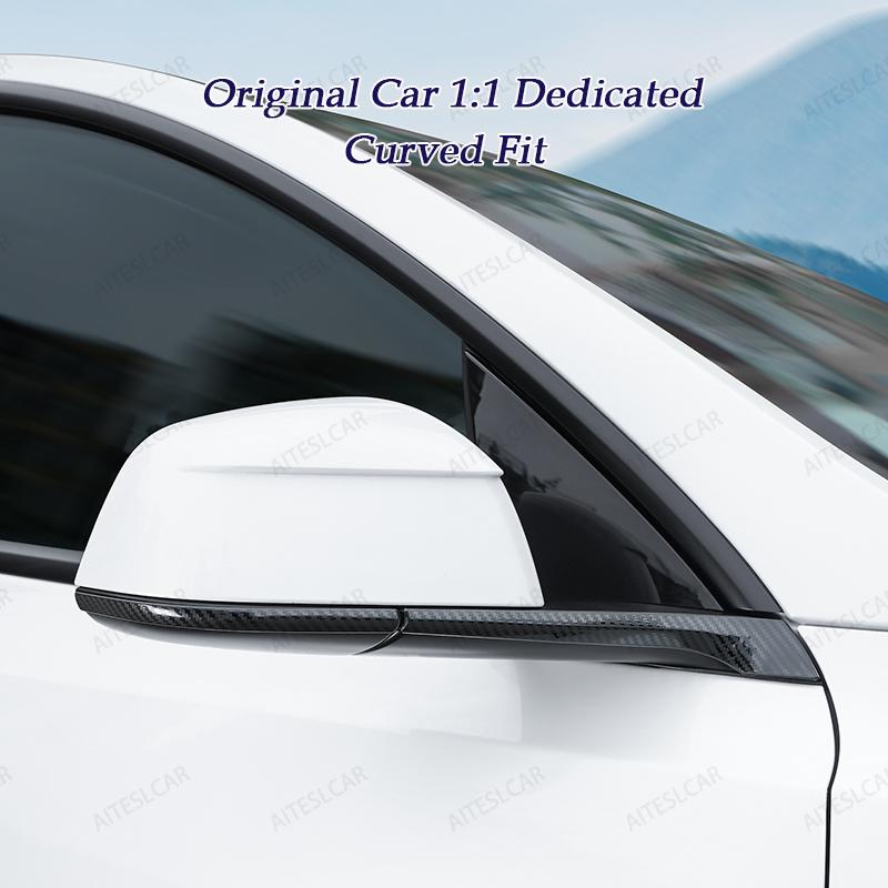 Car Rearview Mirror Protector For Tesla Model YL 2026 / Y Luanch Juniper 2025 2026 Mirror Protector Vehicle Anti-collision Strip