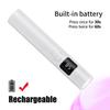 Handheld UV Light for Gel Nails Rechargeable with LCD Fast Curing Display for Rhinestone Glue Decoration DIY At Home