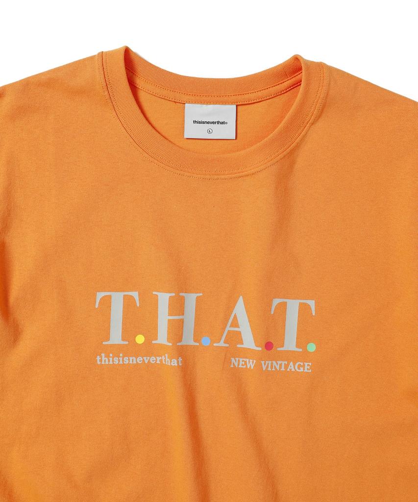 THISISNEVERTHAT Т.Х.А.Т. Футболка Оранжевая
