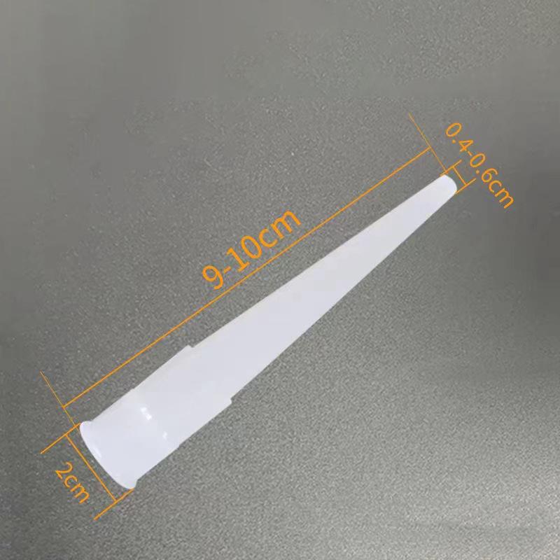 20 шт., универсальные насадки для пистолета для уплотнения стекол, насадки для клея, герметик, силиконовые инструменты