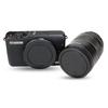 JJC Canon Mount Rear Lens Caps and Body Caps for Canon EOS Kiss Kiss EOS M6 Mark EOS and Other Canon Mount Cameras and Lenses EF-M (2 Pairs) M2, M,