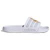 Liverpool x adidas Adilette Shower Белый Облачный Серый Унисекс Кроссовки Светло-Серый JS4863