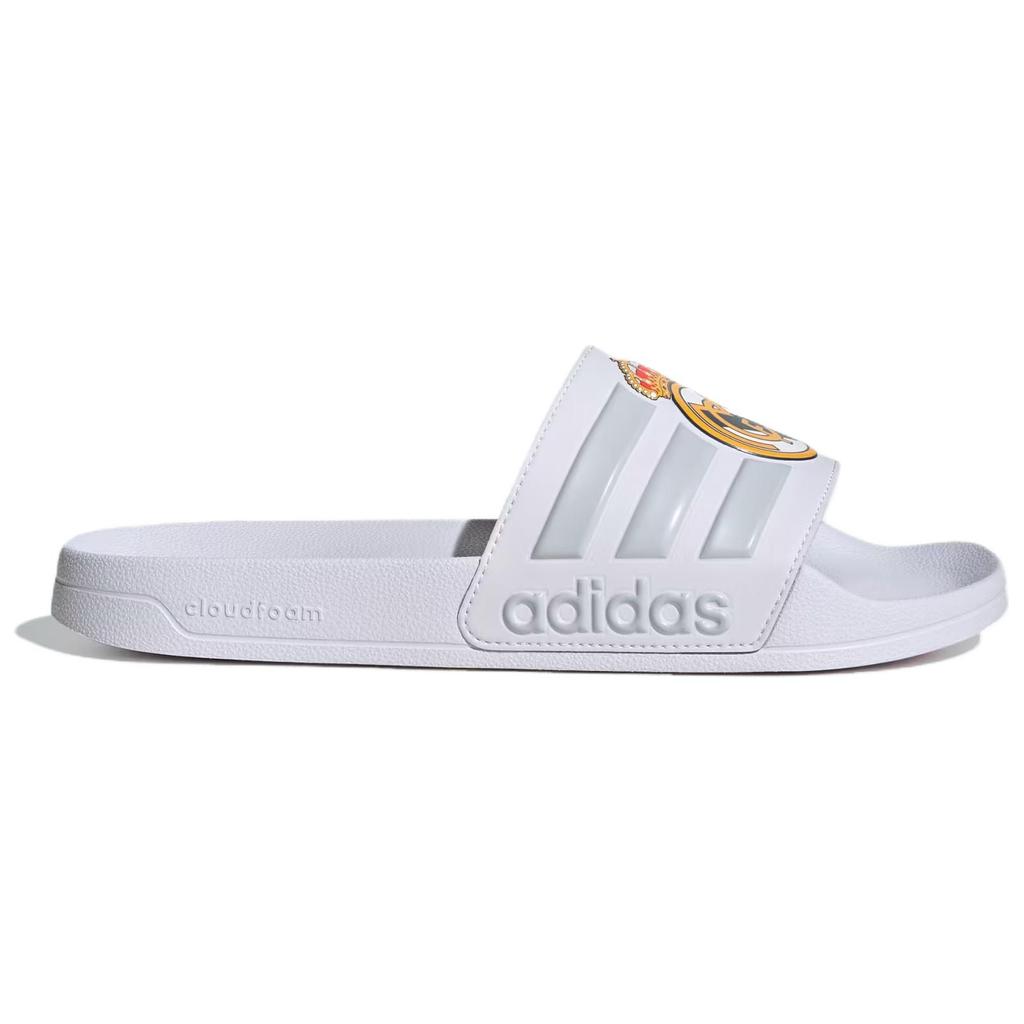 Liverpool x adidas Adilette Shower Белый Облачный Серый Унисекс Кроссовки Светло-Серый JS4863