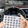 Новые 10 шт. Автомобильные наклейки Декорация Защитные детали Для Volkswagen VW Golf GTI Tiguan Jetta Transporter Passat T5 Авто Аксессуары