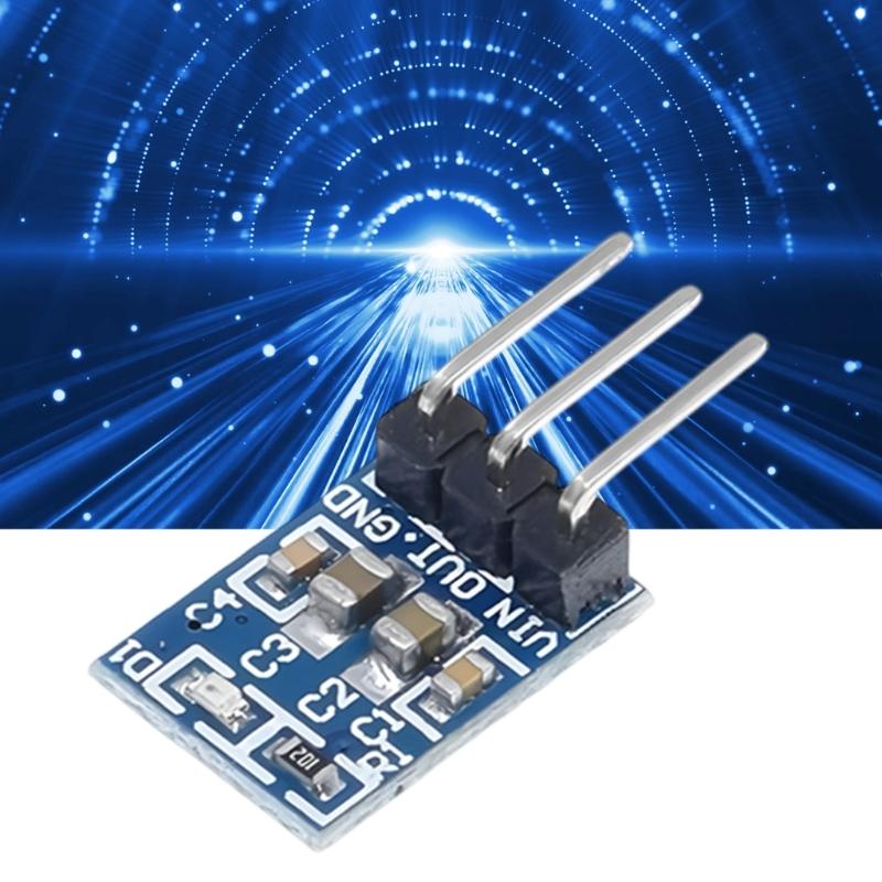 AMS1117 3.3V/5V Понижающий модуль питания Малый размер DC4.5-7V Понижающий источник питания 800 мА