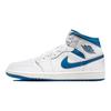Air Jordan 1 Mid Industrial Blue Мужские кроссовки белые FN5215-141
