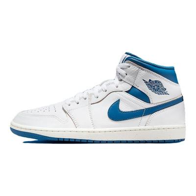 Air 1 Mid Industrial Blue Мужские кроссовки белые FN5215-141