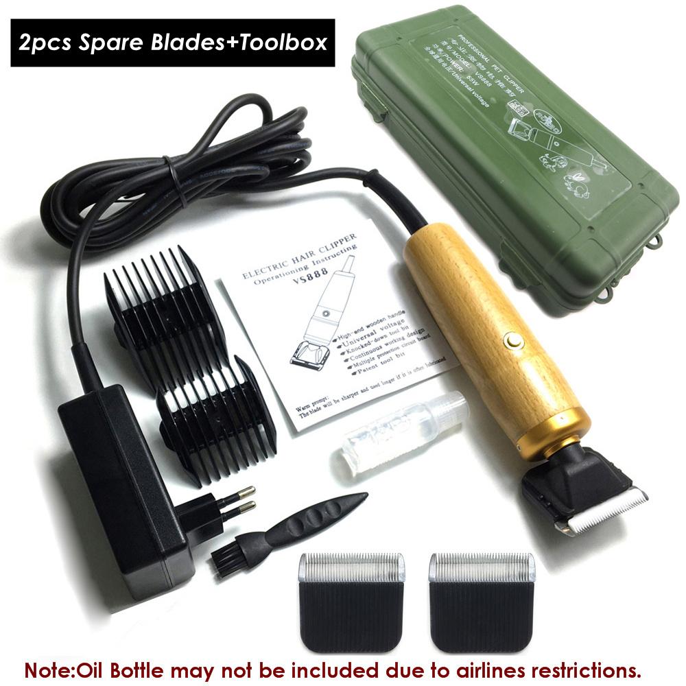 Профессиональная машинка для стрижки домашних животных высокой мощности 55 Вт, триммер для ухода за собаками, бритва 888, электрическая газонокосилка для кошек, H Cuttg he Europe