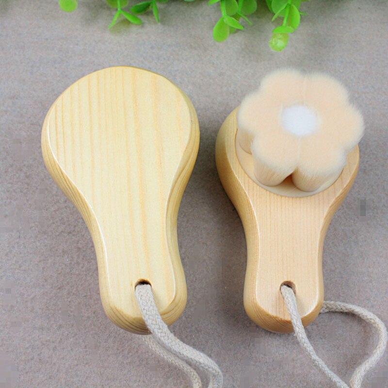 1 шт., щетки для очищения лица, уход за кожей, очищающее средство для глубоких пор, запятая, бамбуковый уголь, мягкие массажные щетки для волос, инструмент