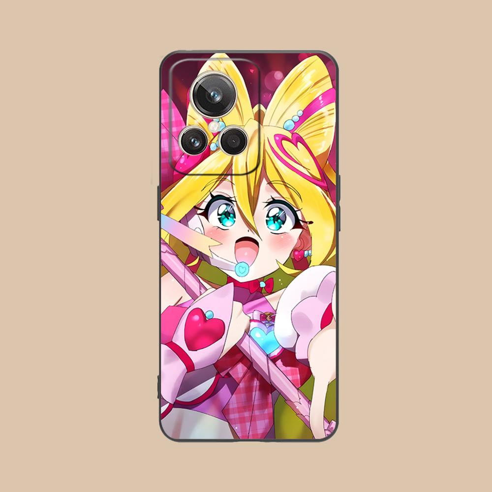 Чехол для мобильного телефона Sakura Uta Cure Idol Матовый ТПУ для Realme 15 14 13 12 11 10 9 Pro Plus T i Lite 5G Цветной Печатный Чехол