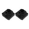 2Pcs Outboard Water Pump Housing Install Easily Lightweight Portable Anti Rust Impeller Housing for 15 Horsepower Boat