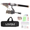Катушка для удочки Combo Carbon Fibre Telescopic Fishing Rod Spinning Reels