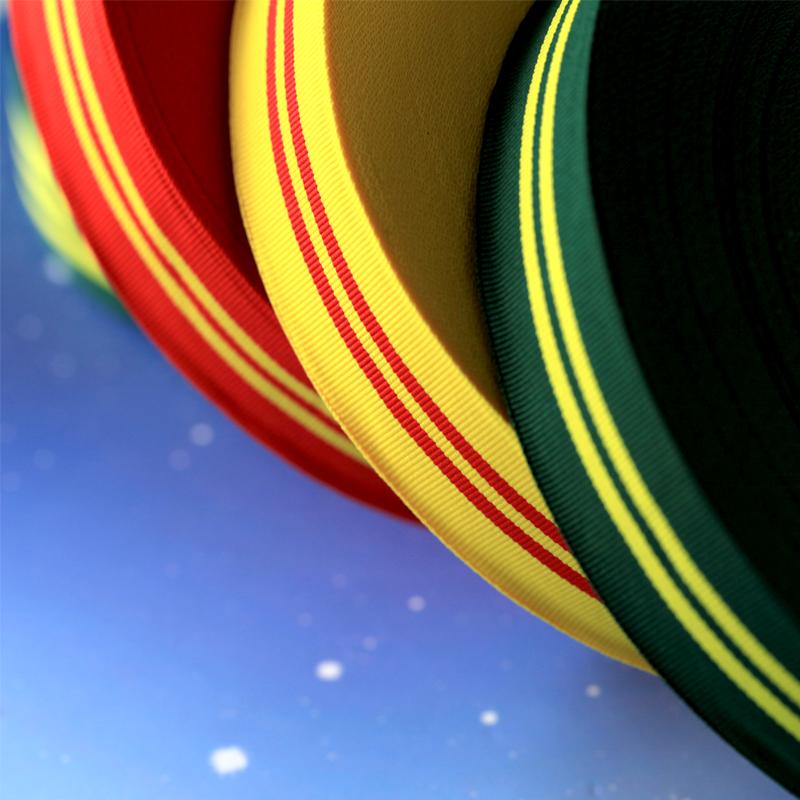 Лента для медалей шириной 35 мм и длиной 1 метр. Георгиевская лента, аксессуары ручной работы, памятный значок для подарочной поясной сумки