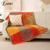 Геометрические пледы в стиле бохо для кроватей, винтажное лоскутное украшение для дома, классический чехол для дивана, тонкое одеяло для пикника