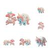 Sanrio Melody Cake Decorating Toy High-quality Pvc Plastic Figures
