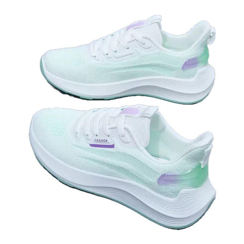Женская повседневная обувь, кроссовки, весна, новые модные корейские женские дышащие и удобные кроссовки для бега на открытом воздухе