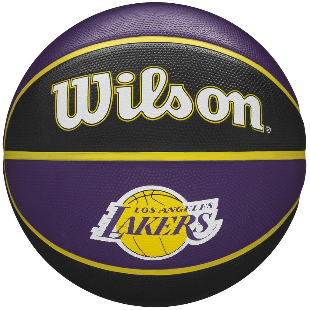 Wilson NBA Team Los Angeles Lakers Ball, Unisex Black Basketball