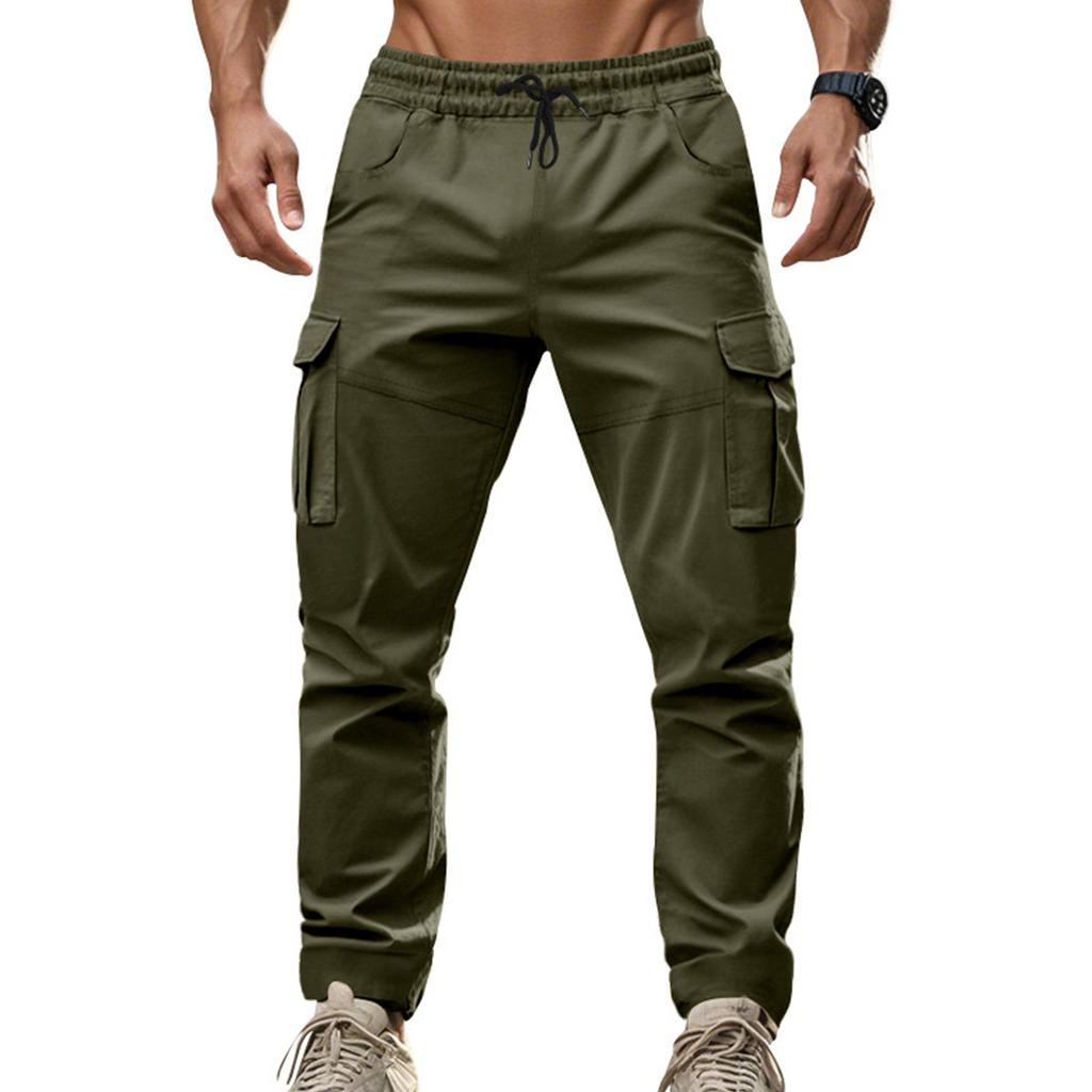 Мужская рабочая одежда для активного отдыха Amikaji Sports Мужские повседневные брюки для бега