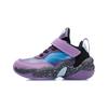 Баскетбольные кроссовки Li Ning Pioneer Team Velcro Rebound Shock Absorbing Breathable Wear Resistance Non Slip Mid Top Kids Basketball Shoes YKNR084-11