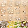Кухонные формочки для печенья из нержавеющей стали, формочки для печенья в виде единорога, животного, печенья, инструменты для декорирования помадки, выпечки, формы для DIY