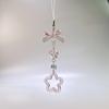 Pink Y2K Star Phone Charms Pendant Cute Butterfly Bead Handmade Customized Sweet Girl Keychain For Camera New