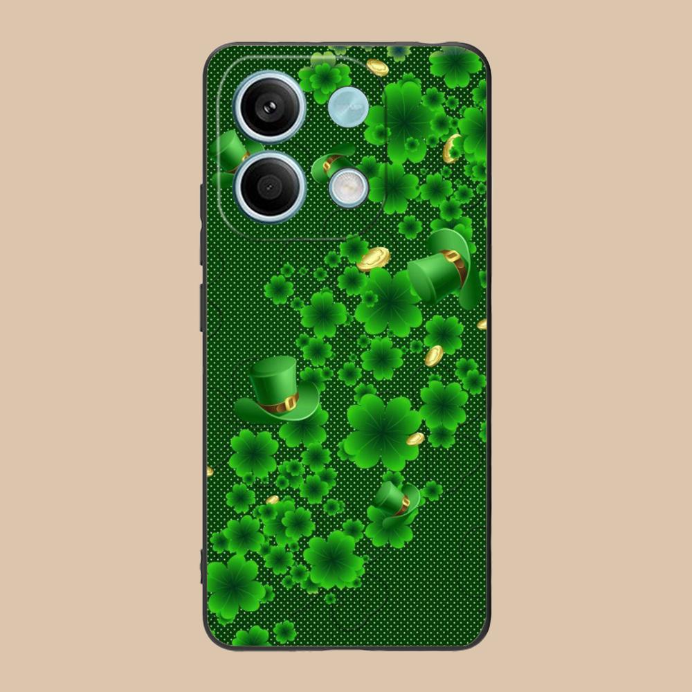 Чехол для мобильного телефона на День Святого Патрика для Xiaomi 15 14 13 12 Mi 11 T Ultra Lite Pro S X 5G Цветной Печатный Чехол Роскошный Красивый