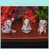Yoga Elephant Resin Artistic Miniature Decor For Micro Garden And Desk Decoration
