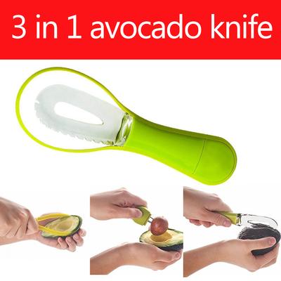 Инструмент для нарезки авокадо 3 в 1, резак для авокадо с удобной ручкой, очиститель для ши, кухонный инструмент