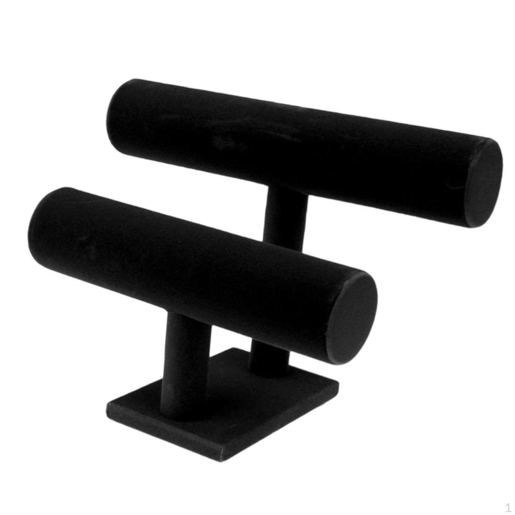 Bangle Bracelet Display Stand Jewelry Storage Organizer Elegant Multipurpose Watch Rack Holder