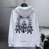 8602 CHROME HEARTS 2025 New Spring and Autumn Plus-size Thin Style Classic Style Logo Hooded Sweatshirt for Couples