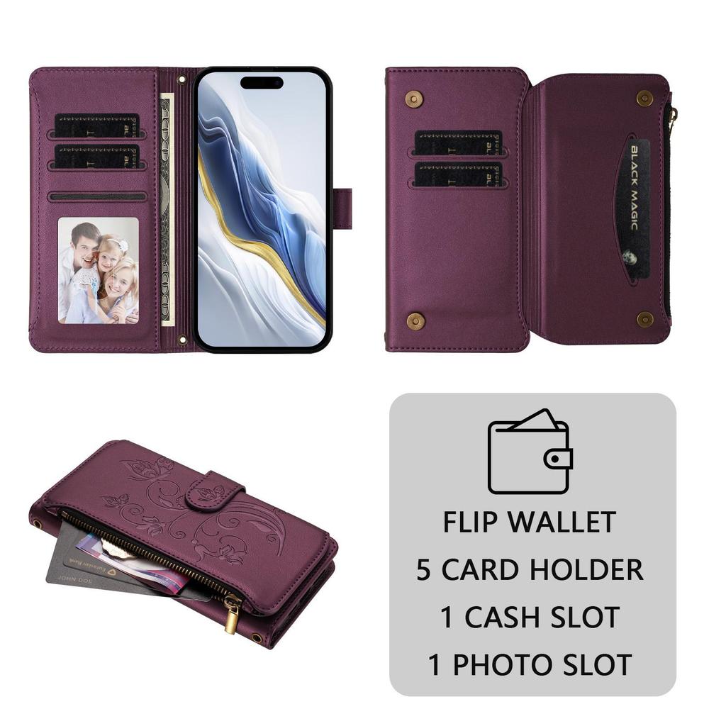 Leather Flip Cases For Oukitel C26 C68 Plus C51 C50 C53 Cover Card Wallet Phone Bag Dual Layer Storage