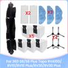 A65T-15PCS For 360 S8/S8 Plus Tapo RVA100/RV10/RV10 Plus/RV30/RV30 Plus Replacement Parts Brush Filter Dust Bag Mop Cloth