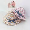 Baby Sun Hat With Large Brim Floral Fisherman Hat For Spring And Autumn Super Cute Bonnet