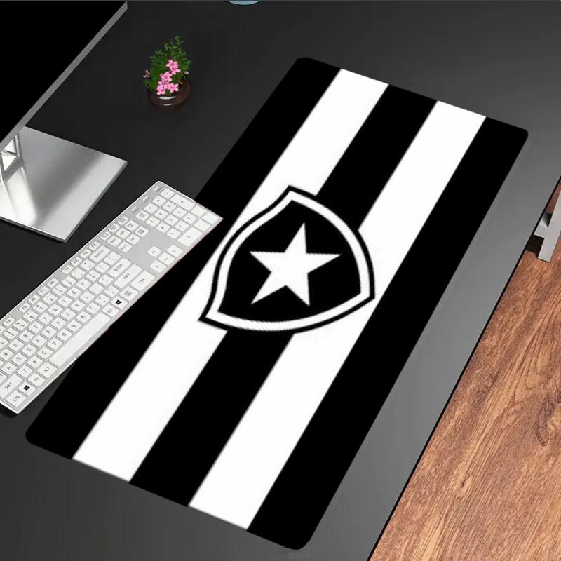 Botafogo fc mouse pad, rubber base, esports desk mat, mouse pad for gamers and office use, gaming desk , easy to clean mat