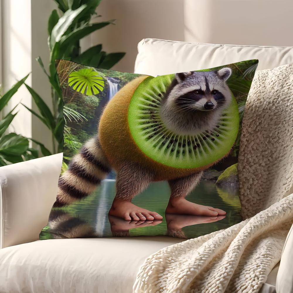 Italian BBrainrot Animals Meme cushion cover For Pillow Printing Sofa Decoration Home Car Room Coffee Office Nordic Simplicity