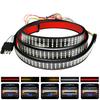 49" LED Truck Tailgate Strip Light Bar Auto Four Row With Turn Signal Brake Reverse Light For Car Jeep Pickup SUV 12V