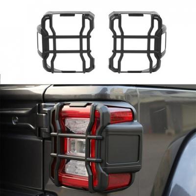 Декоративная защитная накладка на задний фонарь для Jeep Wrangler JL 18+ (Светодиодный)