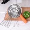 Wire Fine Mesh High Quality Stainless Steel 1PC Strainer Sieve Kitchen Tools 8Sizes Oil Strainer DIY Colanders Flour Sifter  Beads