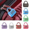 Travel Combination Lock Luggage Padlock Backpack Zipper Lock Password Lock Dormitory Cabinet  Lock