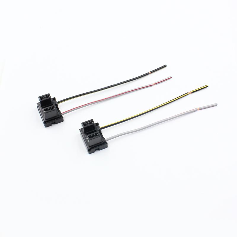 2X H7 Headlight Bulb Socket Outlet ceramic Lamp Base Car Connector Plug Socket HID H7 cable connector base for halogen head lamp