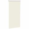 VidaXL Roller Blind Blackout Off-white 75x175cm Fabric Width, Day and Night Blind, Kitchen Blind, Blind 4011669