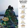 Love Encouragement Blanket Personalized Name Soft Warm And Versatile For Sofa Bed Office And Travel Machine Washable Comfortable In All Seasons Best