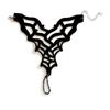 New Gothic Hollow Hand Ornaments Punk Flannel Bracelets Halloween Accessories WS--